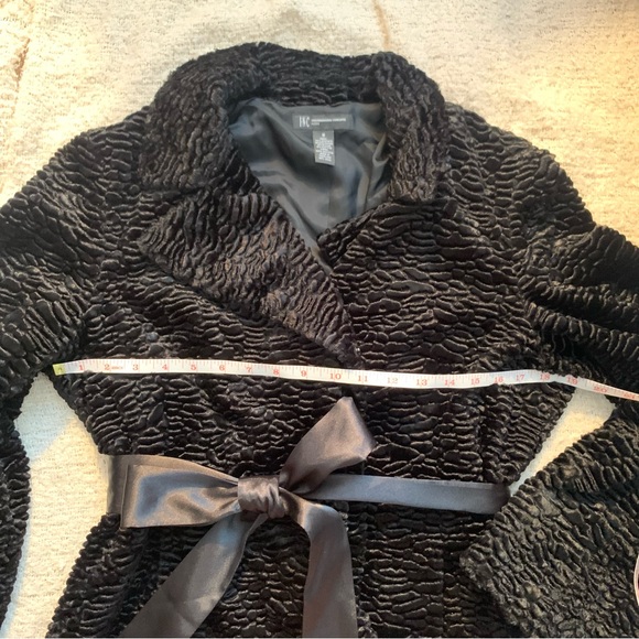 INC Black Petite Button Up Coat - Picture 9 of 9